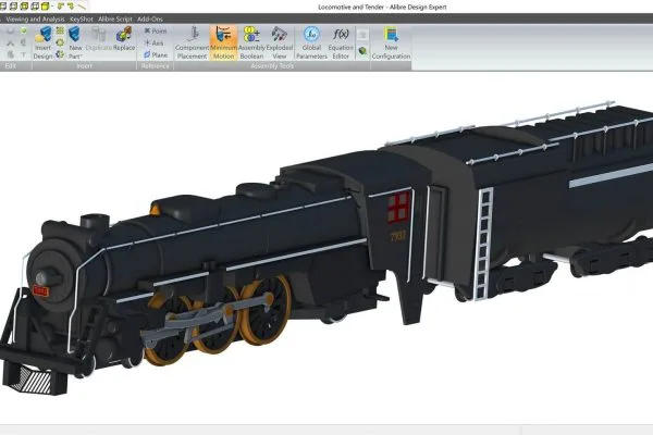 Modelleisenbahn-Lokomotive