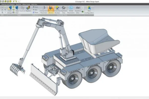 Mobiler Roboter Scrounger